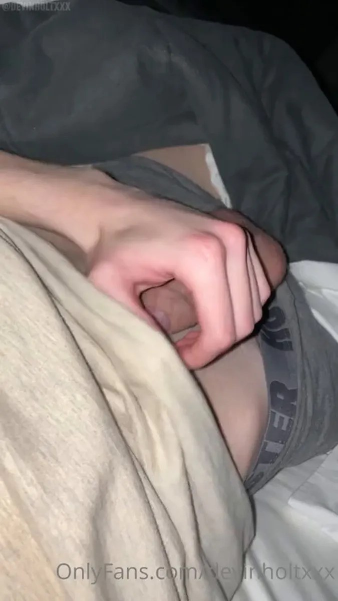 'I Played With My Dick A Little Before Bed But I Got Too Horn..' By Devinholtxxx From OnlyFans video