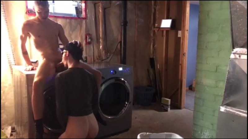 Best Friends Bareback In Laundry Room video