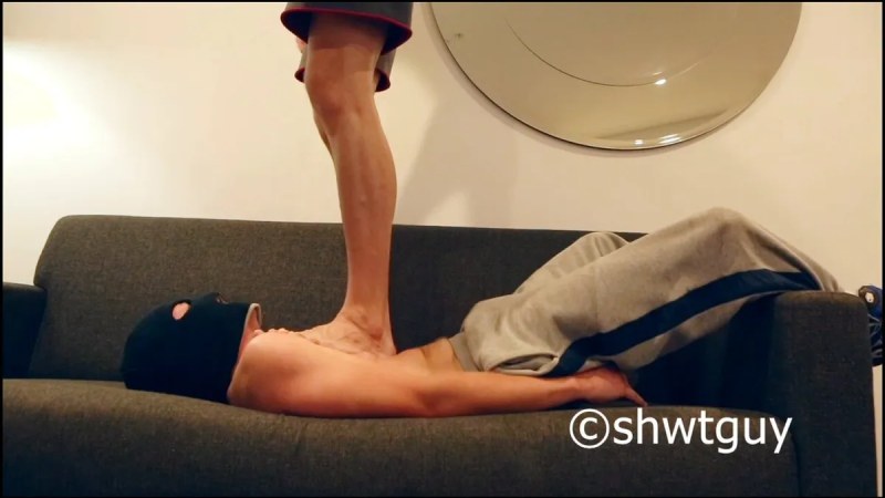 OVER NIGHT SESSION Shwtguy Gay Feet Trampling New 2022 video