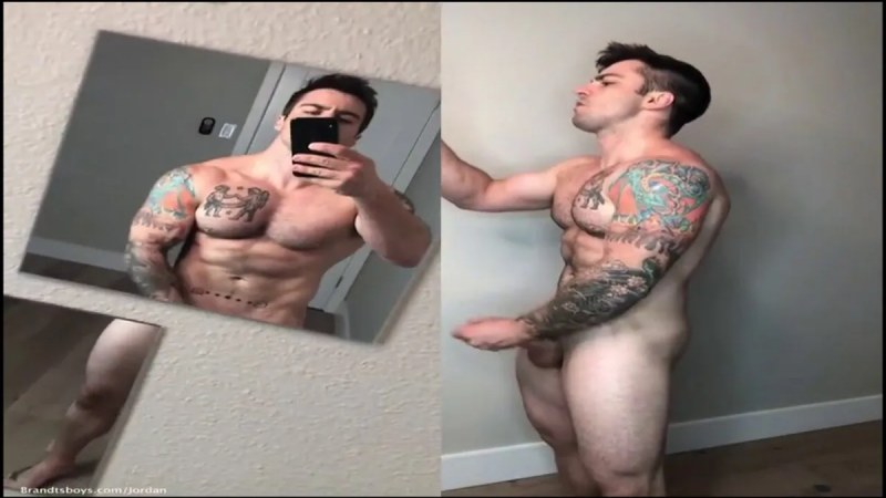 Jordan Recording Himself Jerking Off And Cumming – JordanxBrandt – Gay For Fans (1) video