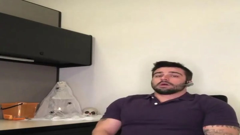 Jordan Jerking Off And Shooting A Load Over Himself At Work – JordanxBrandt – Gay For Fans video