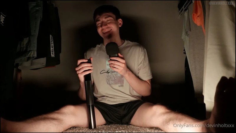'Boyfriend Hides With You In A Closet During Storm NSFW ASMR' By Devinholtxxx From OnlyFans video