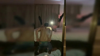 I Arranged To Go To The Cruising Area In Barcelona With One Of The Lads From The Piggy Threesome Before We Went He Came To My Hotel Room And I Was Waiting With My Legs In The Air Ready To Take His Load Before video