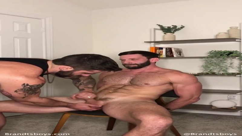 Jordan Gives Kyle A Handjob – JordanxBrandt – KylexBrandt – Gay For Fans (1) video