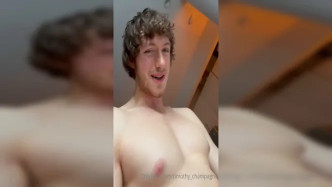 Timothy Champagne   Jerking Off Felt So Good Today video