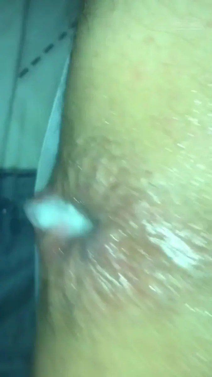 Taking An Eight Inch Raw Cock And A Load Deep In My Ass From A Hot Top Bareback Breeder After My Ass Had Been Fucked Fisted And Loaded By Another Lad The Sloppy Fuck Hole Noises In This Video Are Hot As Fuck video