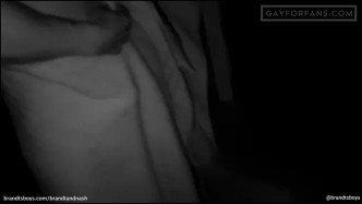 Jordan Sucks Dick For The First Time In The Dark – JordanxBrandt – Gay For Fans (1) video
