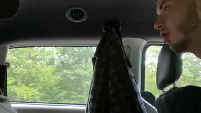 Josh Blows His Bf In The Van   2 Min video