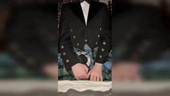 Just A Scottish Boy Wearing His Kilt video