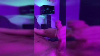 Just Stroking My Hard Cock In Bed video